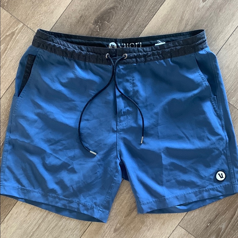 Vuori Blue Board Shorts Quick-Dry Swimwear